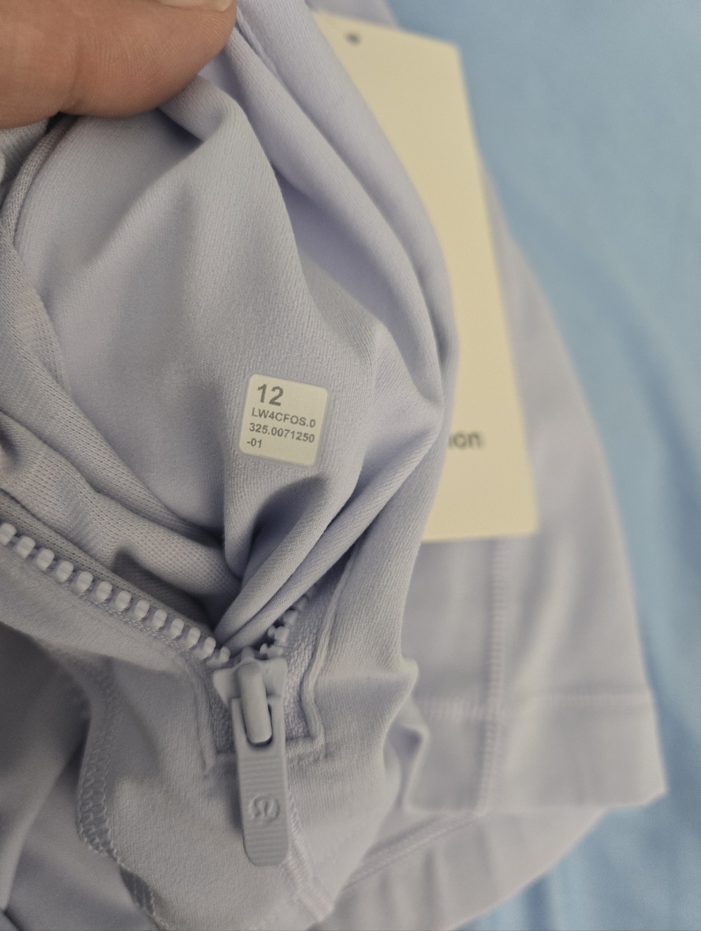 Lululemon Define Jacket Serene Blue 12 - Picture 5 of 5